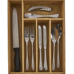 Discount Gifi Range couvert en bambou naturel