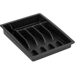 Discount Gifi Range couverts extensible plastique noir