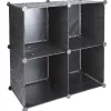 Gifi Rangement|Rangement compartiment noir x4