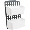 Sale Gifi Rangement de porte ajustable gris