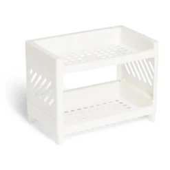 Hot Gifi Rangement à épices Sun Day polypropylène blanc L24x18xH14,5cm