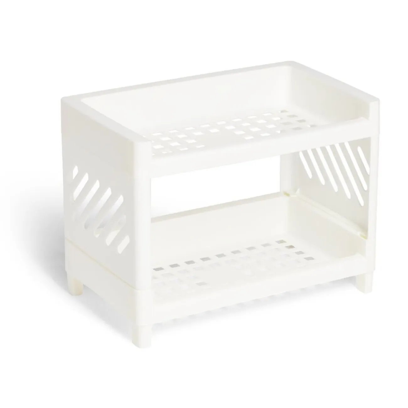 Hot Gifi Rangement à épices Sun Day polypropylène blanc L24x18xH14,5cm