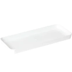 Gifi Aménagement Salle De Bain^Rangement pour tiroir plastique blanc
