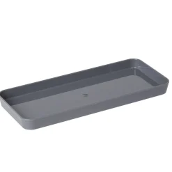 Gifi Aménagement Salle De Bain^Rangement pour tiroir plastique gris