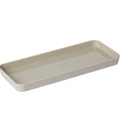 Gifi Aménagement Salle De Bain^Rangement pour tiroir plastique taupe