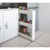 Discount Gifi Resserre de cuisine blanc 3 niveaux