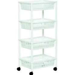 New Gifi Resserre à légumes blanc 4 paniers