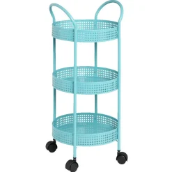 Best Gifi Resserre légumes à roulettes bleu turquoise