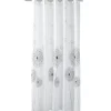 Gifi Aménagement Salle De Bain^Rideau de douche design fleur