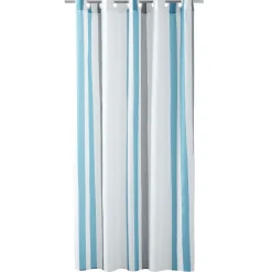 Gifi Aménagement Salle De Bain^Rideau de douche design rayures