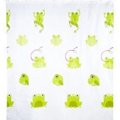 Gifi Equipement Douche^Rideau de douche motif grenouilles