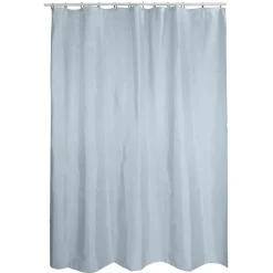 Gifi Equipement Douche^Rideau de douche polyester bleu 180x200 cm