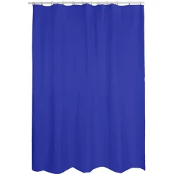 Gifi Equipement Douche^Rideau de douche uni bleu