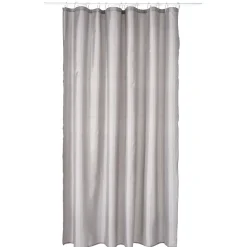 Gifi Equipement Douche^Rideau de douche uni taupe