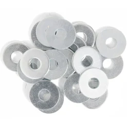 Gifi Quincaillerie^20 rondelles plates larges acier zingué Ø6 mm