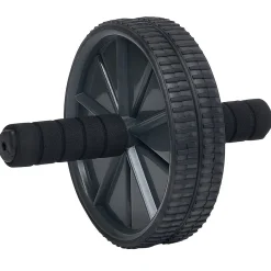 Gifi Bien-Être^Roue abdominale musculation noir Ø18xL25,5cm