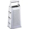 Discount Gifi Râpe 4 faces inox argenté