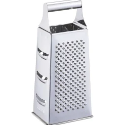 Discount Gifi Râpe 4 faces inox argenté