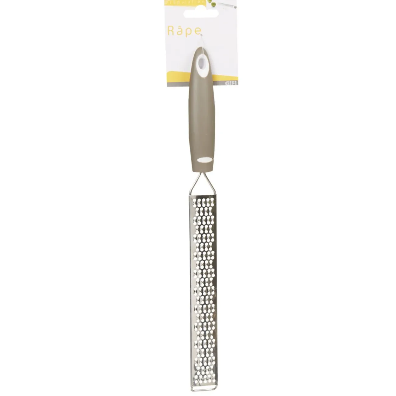 Outlet Gifi Râpe étroite à légumes taupe