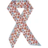 Gifi Beauté^Ruban pour cheveux motif fleur rouge et bleu