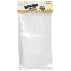 New Gifi Sac de conservation alimentaire pré-découpé 15x25cm 10 sacs - Taille S