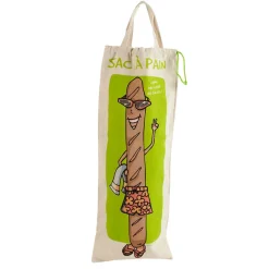 Sale Gifi Sac à pain humoristique en coton
