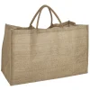 Gifi Chauffage^Sac porte bûches en jute
