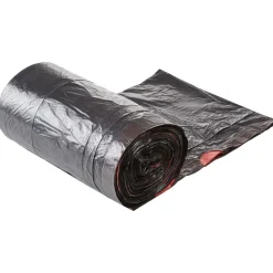 Gifi Nettoyage Et Entretien|Sac poubelle noir avec anses 50 L x100