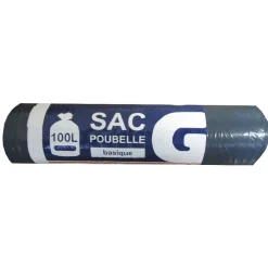 Gifi Nettoyage Et Entretien|10 sacs poubelle de 100 litres
