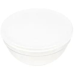 Sale Gifi Saladier en verre avec couvercle blanc 1,8 L