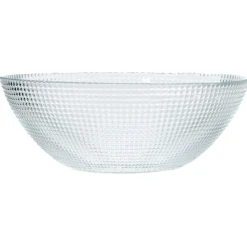 Sale Gifi Saladier en verre effet relief Ø26cm