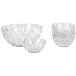 Sale Gifi Saladier et 6 coupelles Diamond