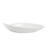 Sale Gifi Saladier forme feuille porcelaine uni blanc