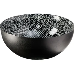 Best Gifi Saladier motif géométrique en céramique