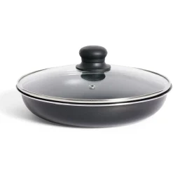Clearance Gifi Sauteuse tous feux dont induction sans manche aluminium noir Ø25xH6,5cm