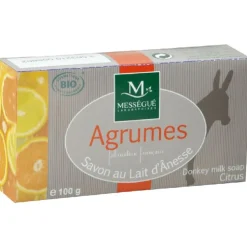 Gifi Bien-Être^Savon au lait anesse Agrumes Mességué