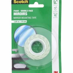 Gifi Colle Et Adhésif^Scotch double face effet miroir 1,5 m