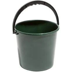 Gifi Nettoyage Et Entretien|Seau ménager 10 L vert foncé