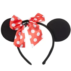 Gifi Beauté^Serre tête Minnie noeud rouge à pois