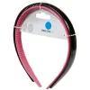 Gifi Beauté^Serre tête plastique x2 noir et rose