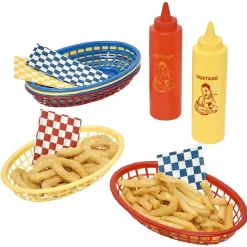 Hot Gifi Service à frites 6 paniers individuels