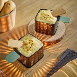 Hot Gifi Service raclette à la bougie pour 2 personnes