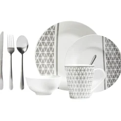 Best Gifi Service vaisselle en porcelaine 32 pièces