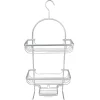 Gifi Equipement Douche^Serviteur de douche gris alu à accrocher 3 niveaux