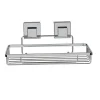 Gifi Equipement Douche^Serviteur de douche simple à ventouse gris