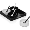 Sale Gifi Set apéritif noir et blanc