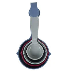 Outlet Gifi Set de 5 cuillères-mesure en acrylique multicolore