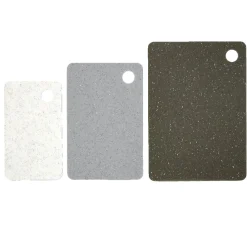 Online Gifi Set de 3 planches à découper design granite