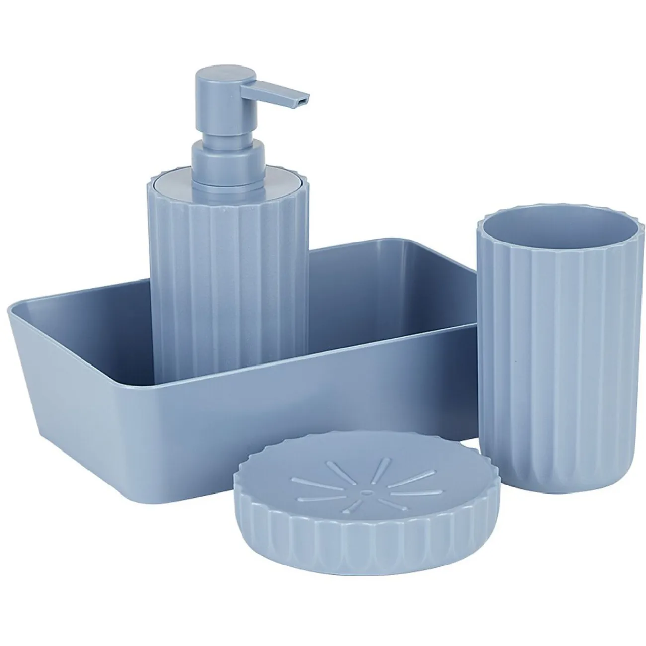 Gifi Aménagement Salle De Bain^Set de rangement salle de bain 4 pièces