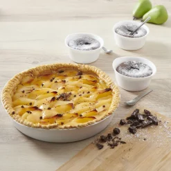 Clearance Gifi Set plat à tarte et 4 ramequins Luminarc